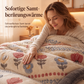 50 % RABATT!  🥰 Extra kuschelige Winterdecke mit doppelseitigem Lammfleece & Milchsamt – traumhaft weich und wohlig warm! 🛏️-Gco