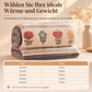 50 % RABATT!  🥰 Extra kuschelige Winterdecke mit doppelseitigem Lammfleece & Milchsamt – traumhaft weich und wohlig warm! 🛏️-Gco