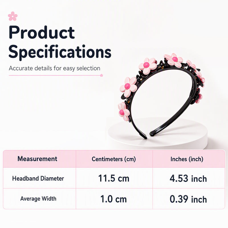 💥🎉1 Kaufen, 2 Gratis erhalten! 🥳💞 Über 68.000 Stück verkauft!🎀Niedliche geflochtene Haarspange für Kinder🎁
