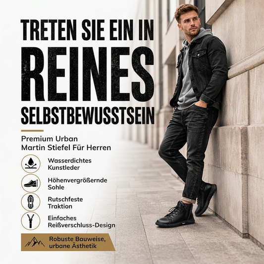 💥 Halber Preis 🎯 Wasserdichte Kampfstiefel aus echtem Leder für Herren