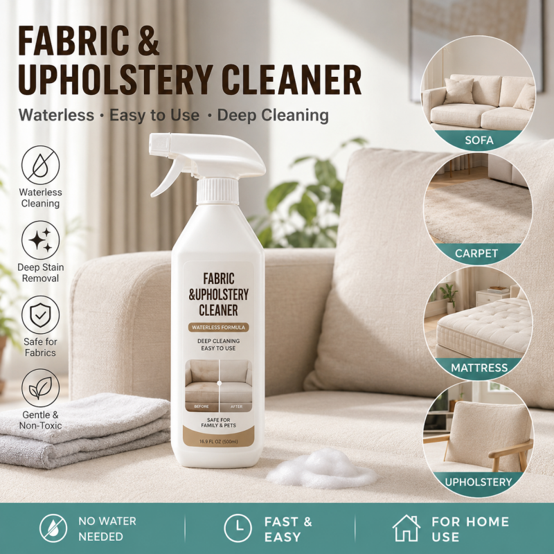 Wasserloses Textil- und Polsterreinigungsspray