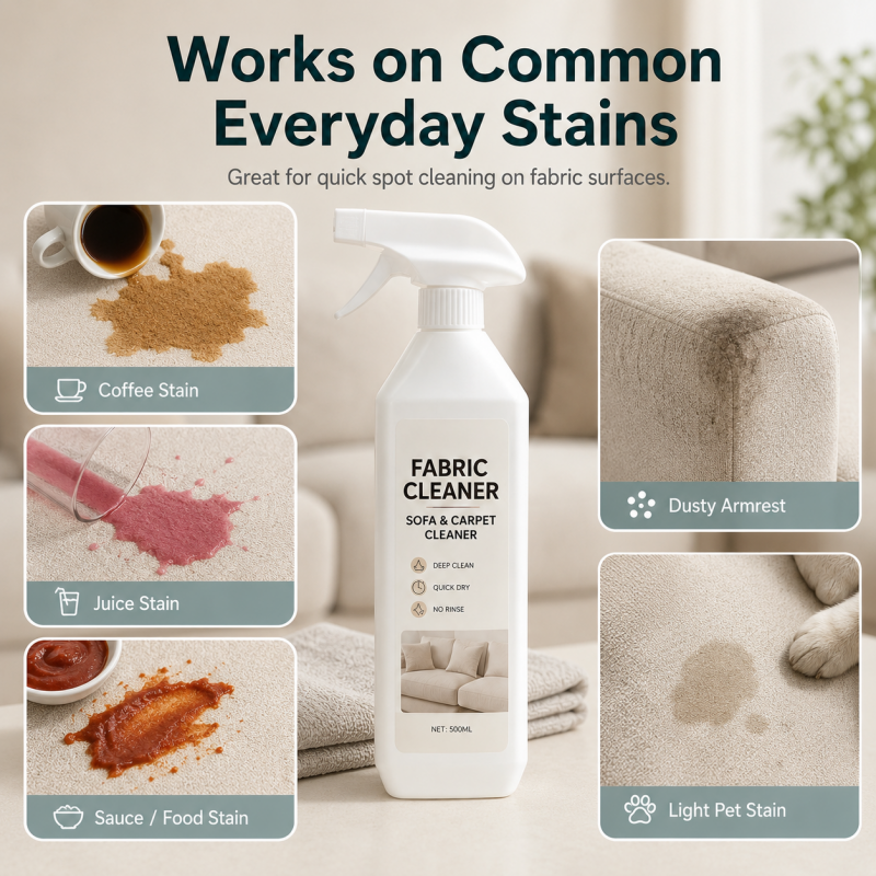 Wasserloses Textil- und Polsterreinigungsspray