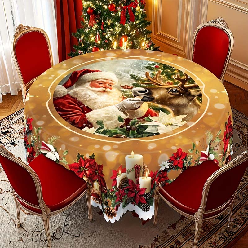 🔥 50 % Rabatt!!🎄🎅 Weihnachts-Tischdecke für Dekoration
