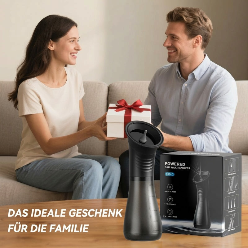 Elektrisches Ohrenspülgerät – 5-Stufen Einstellbar für Effektive Reinigung des Ohrkanals zu Hause