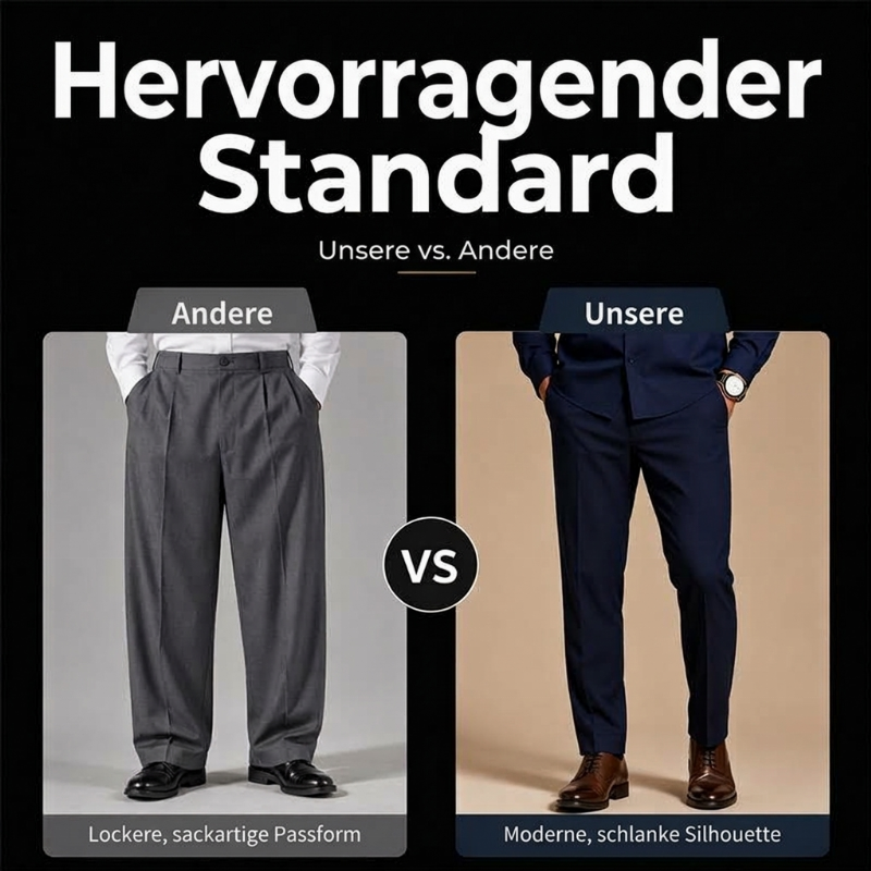 💎👖 Bestseller – Herren Zweiteiler-Set aus Polyester, bestehend aus Hemd und Hose