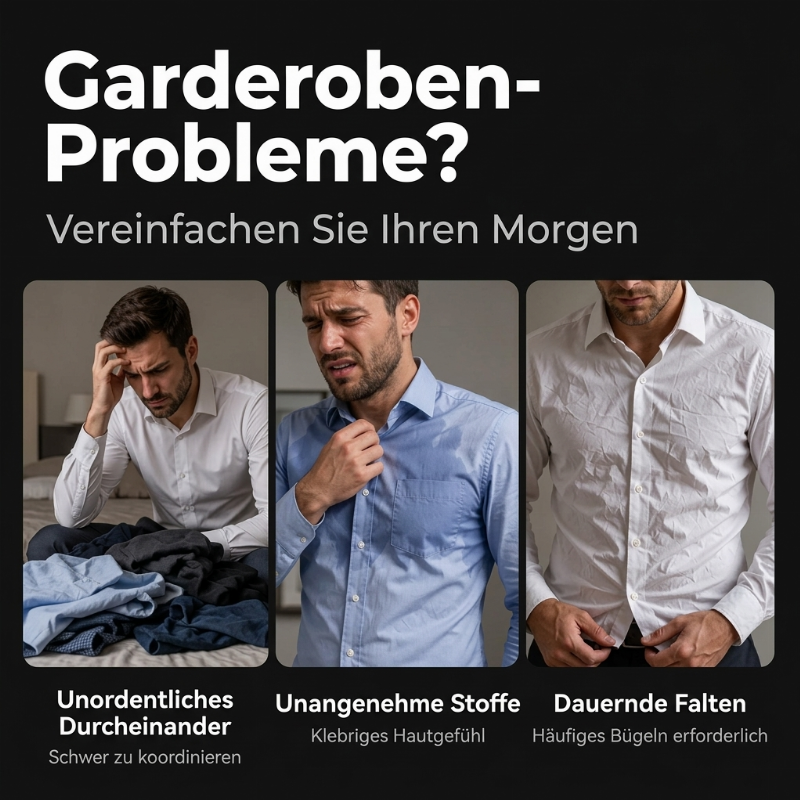 💎👖 Bestseller – Herren Zweiteiler-Set aus Polyester, bestehend aus Hemd und Hose
