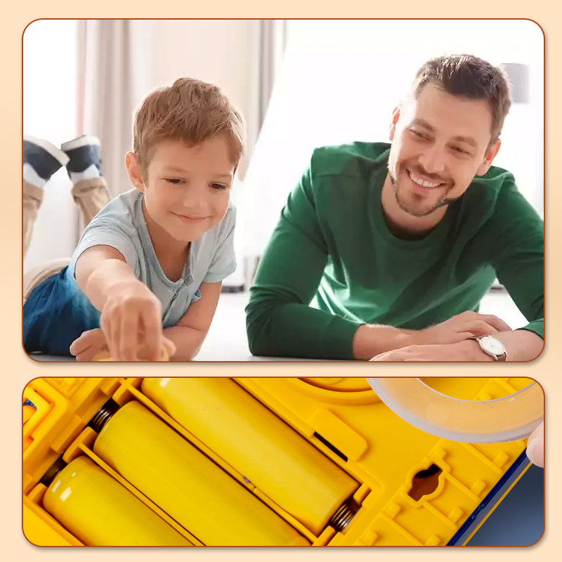 Elektrischer Spielzeugbagger für Kinder mit Licht und Musik