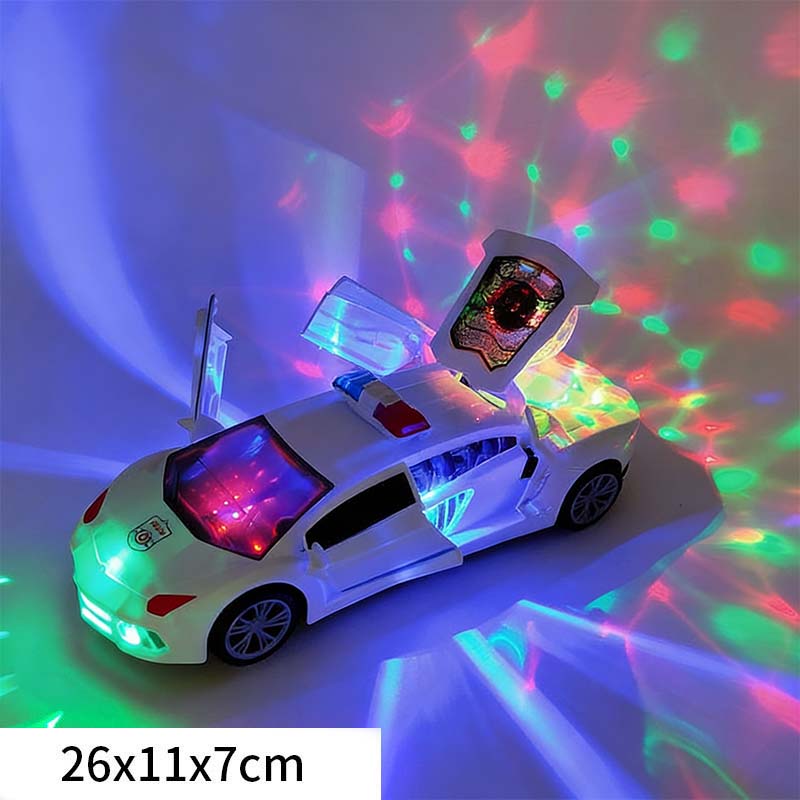 Elektrisches Polizeiauto-Spielzeug mit Licht und Sound