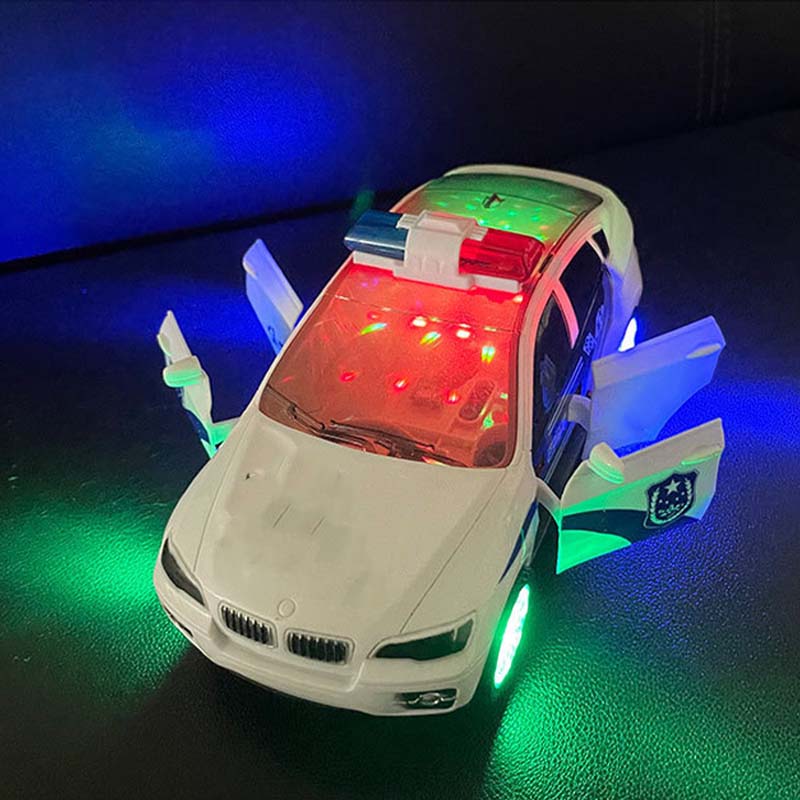 Elektrisches Polizeiauto-Spielzeug mit Licht und Sound