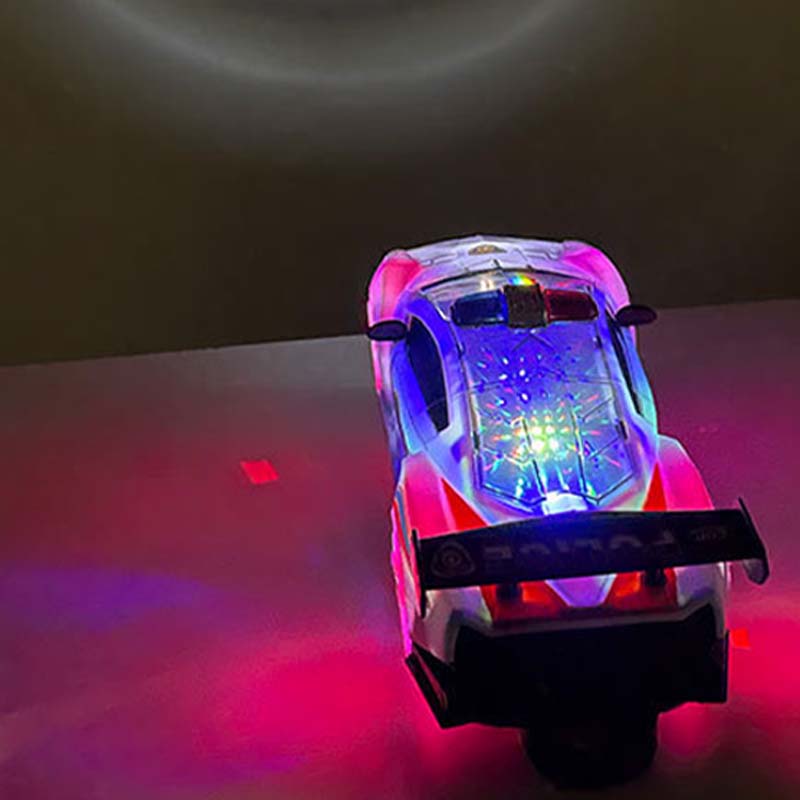 Elektrisches Polizeiauto-Spielzeug mit Licht und Sound