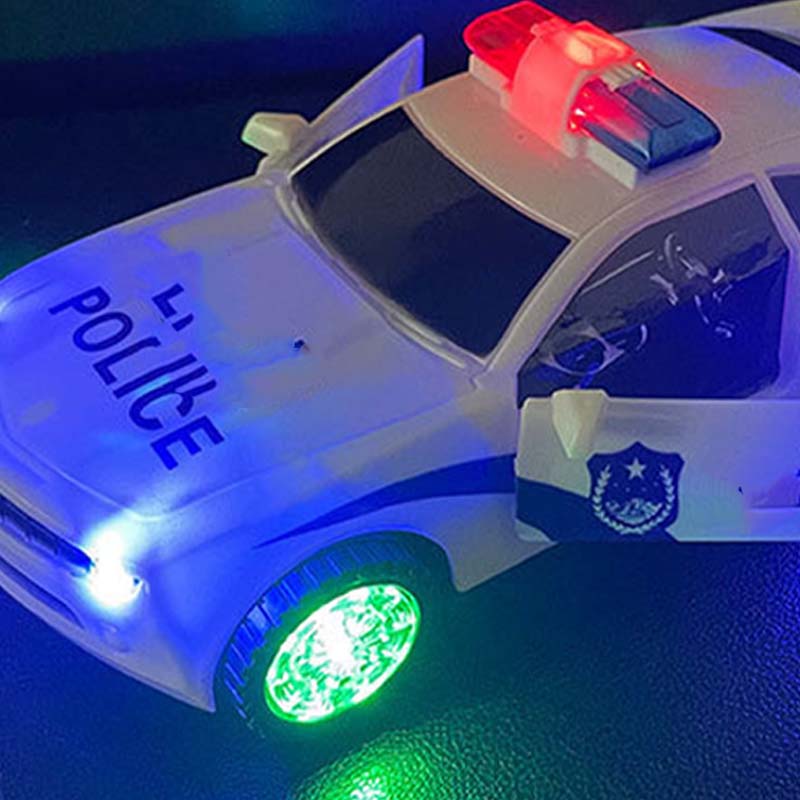 Elektrisches Polizeiauto-Spielzeug mit Licht und Sound