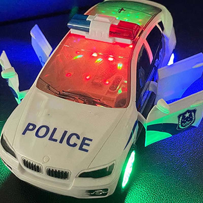 Elektrisches Polizeiauto-Spielzeug mit Licht und Sound