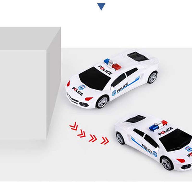 Elektrisches Polizeiauto-Spielzeug mit Licht und Sound