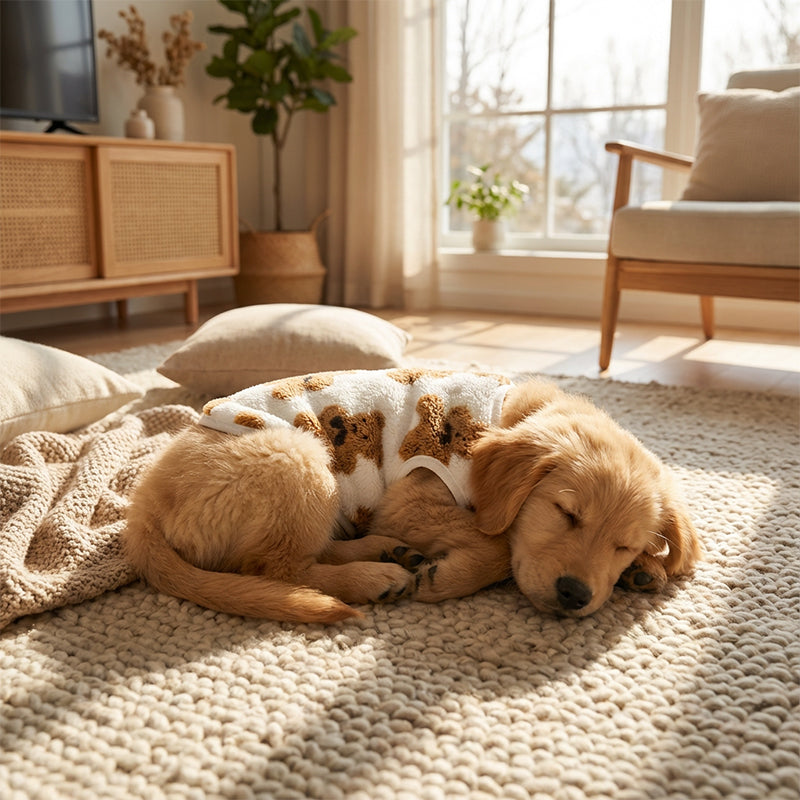 ⏳Zeitlich begrenztes Angebot⏳ Plüschweste für Hunde und Katzen mit Teddybärmotiv, S–8XL