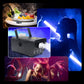 Tragbare Nebelmaschine mit LED-Leuchten und Fernbedienung