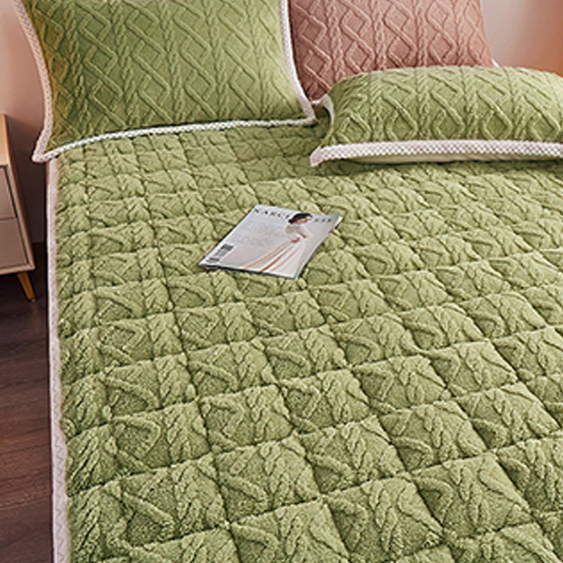 Jacquard Comfort Warm Matratze & Kissenbezüge