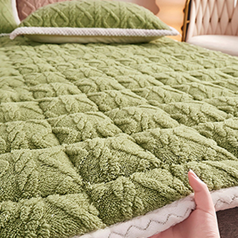 Jacquard Comfort Warm Matratze & Kissenbezüge