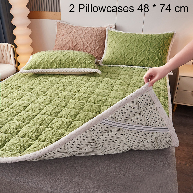 Jacquard Comfort Warm Matratze & Kissenbezüge