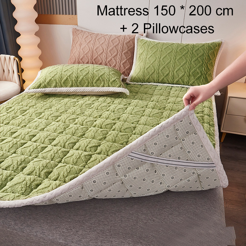 Jacquard Comfort Warm Matratze & Kissenbezüge
