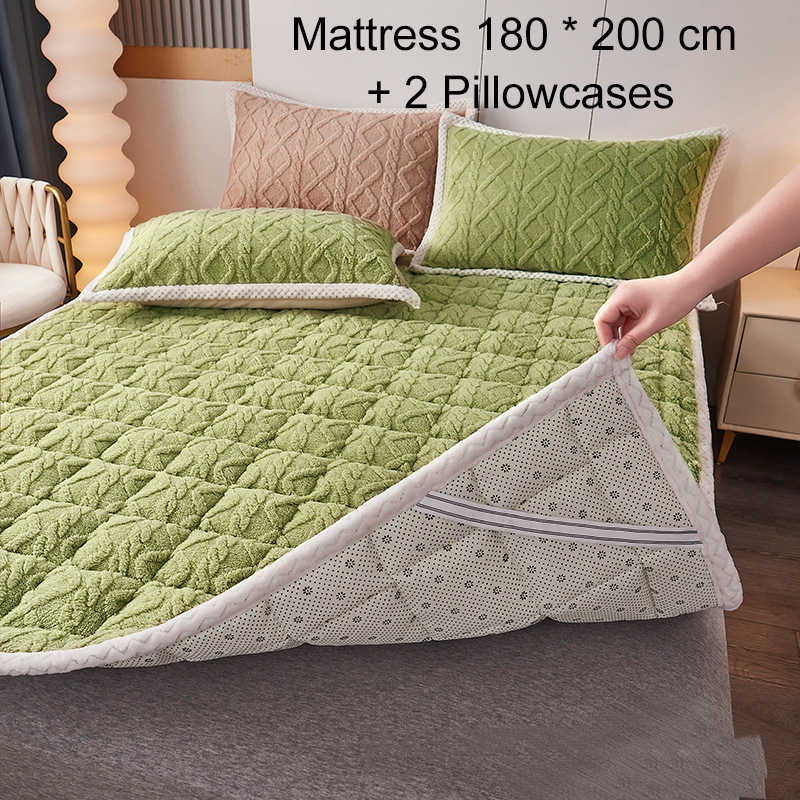 Jacquard Comfort Warm Matratze & Kissenbezüge