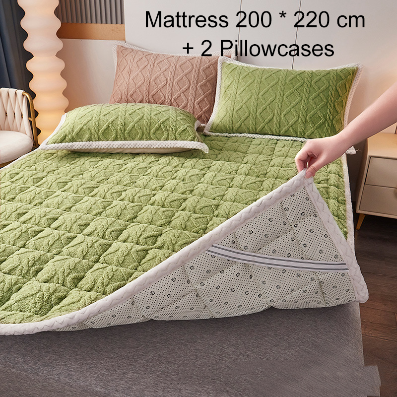 Jacquard Comfort Warm Matratze & Kissenbezüge