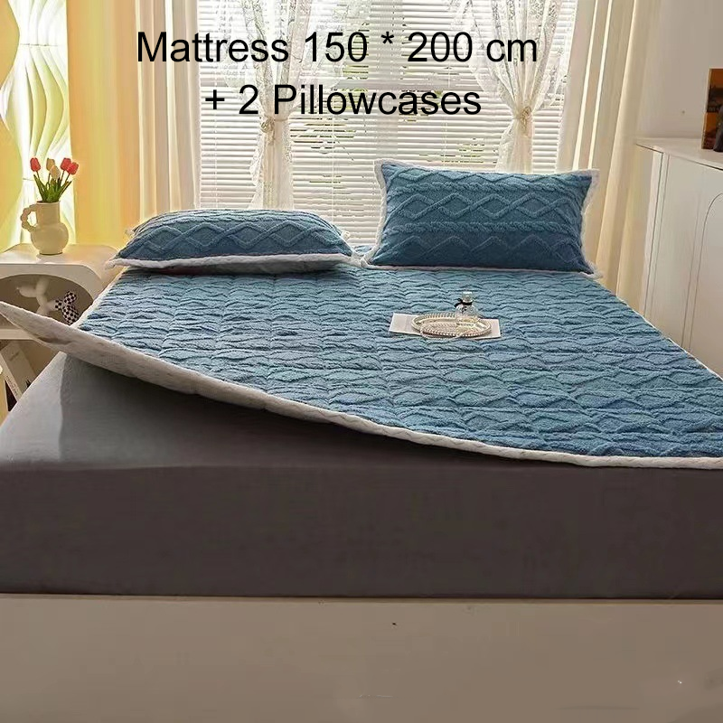 Jacquard Comfort Warm Matratze & Kissenbezüge