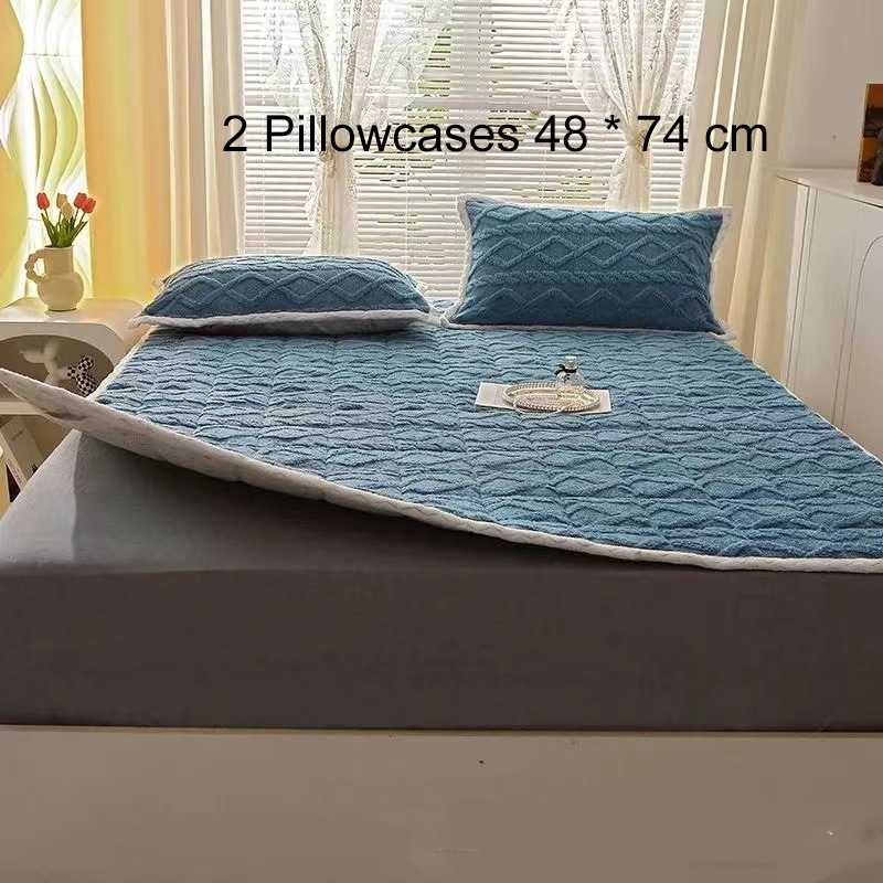Jacquard Comfort Warm Matratze & Kissenbezüge
