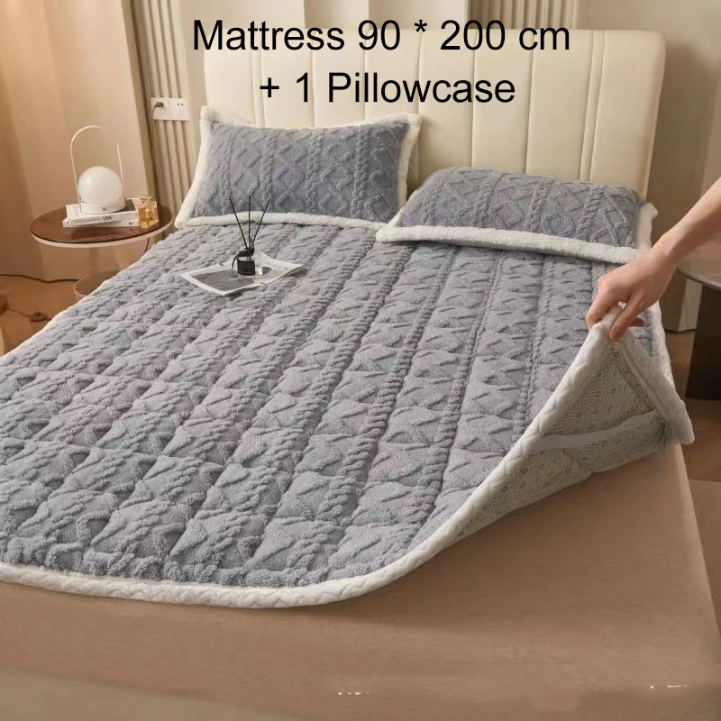Jacquard Comfort Warm Matratze & Kissenbezüge
