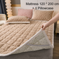 Jacquard Comfort Warm Matratze & Kissenbezüge
