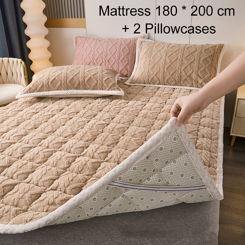 Jacquard Comfort Warm Matratze & Kissenbezüge