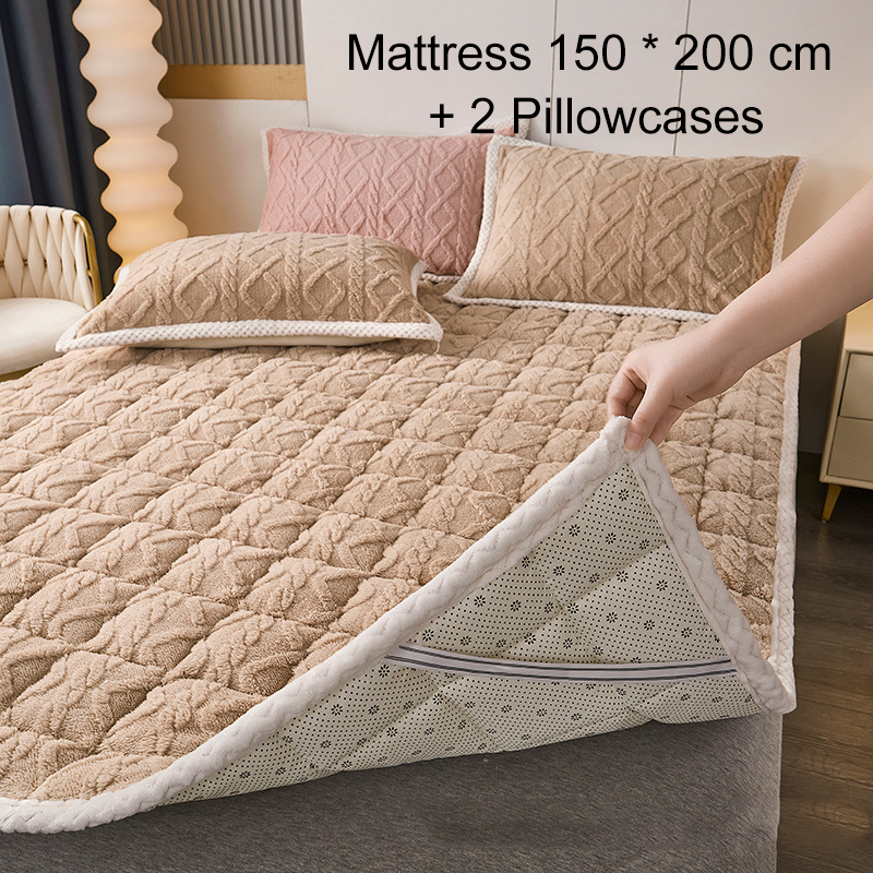 Jacquard Comfort Warm Matratze & Kissenbezüge