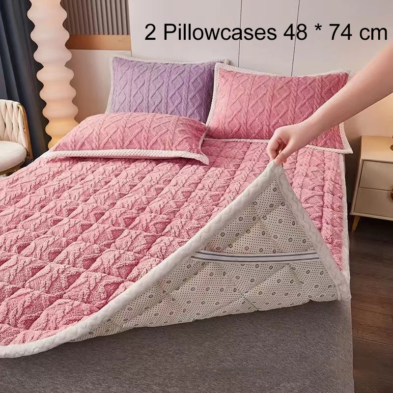 Jacquard Comfort Warm Matratze & Kissenbezüge