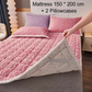 Jacquard Comfort Warm Matratze & Kissenbezüge