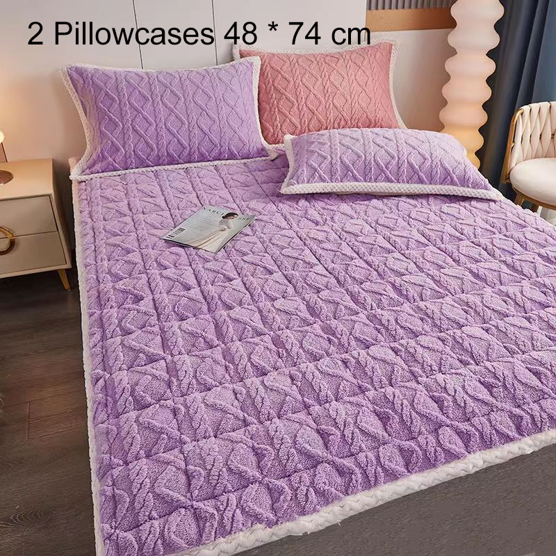 Jacquard Comfort Warm Matratze & Kissenbezüge