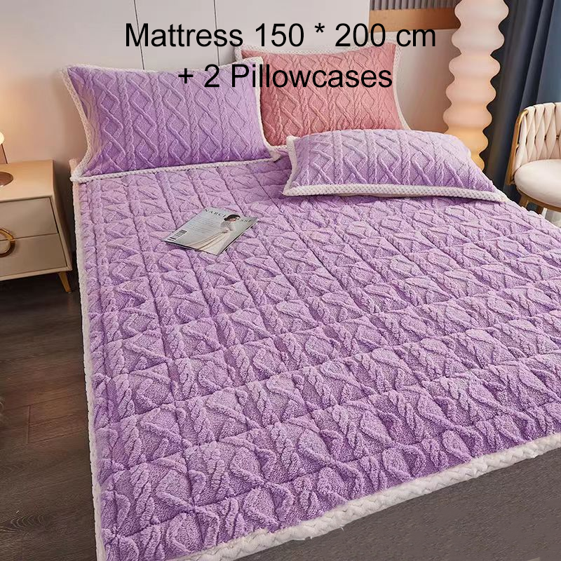 Jacquard Comfort Warm Matratze & Kissenbezüge