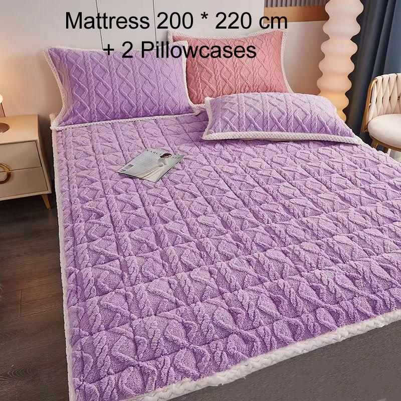 Jacquard Comfort Warm Matratze & Kissenbezüge