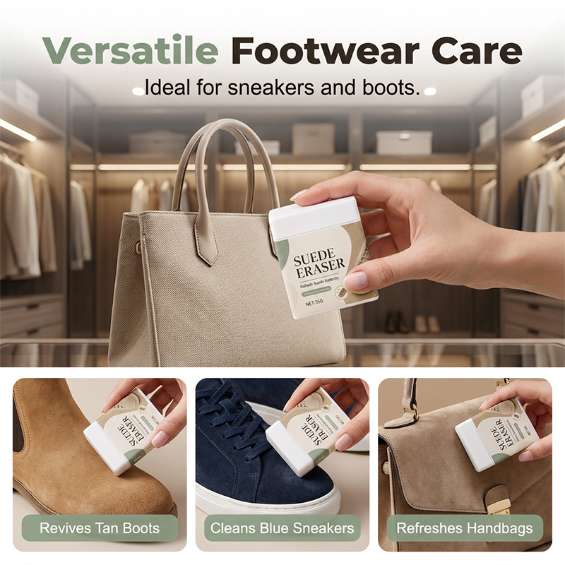 🥳 2026 HOT SALE! 💞 50.000+ verkauft! 👟✨ 50% Rabatt! Flecken auf Wildleder? – Wasserloser Wildleder- & Nubuk-Radierer für Schuhe & Taschen – entfernt Scheuerflecken & Schmutz schnell & einfach! 🧽✅