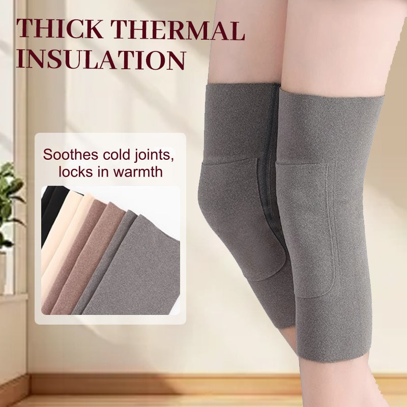 Elastische Thermo-Kniebandagen mit Taschen