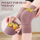 Elastische Thermo-Kniebandagen mit Taschen