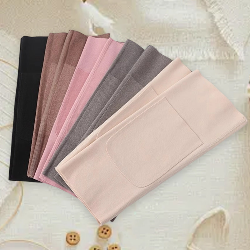 Elastische Thermo-Kniebandagen mit Taschen