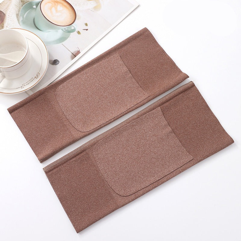 Elastische Thermo-Kniebandagen mit Taschen