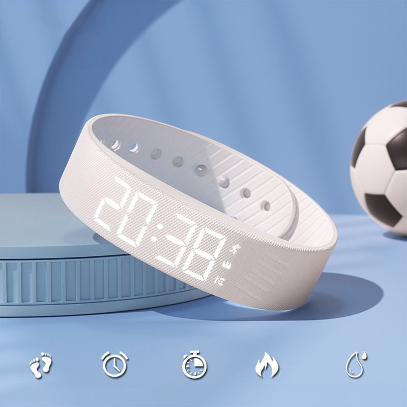 Vibrationsalarm-Uhr mit leisem Wecker – USB-aufladbares Erinnerungsarmband für Schlaf, Arbeit und Spor