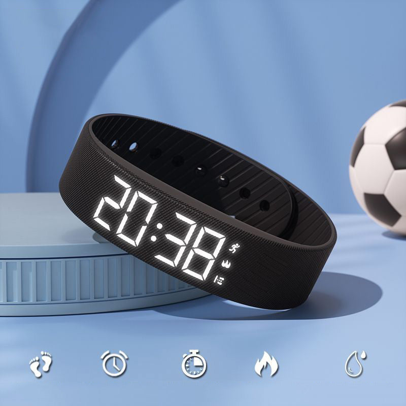 Vibrationsalarm-Uhr mit leisem Wecker – USB-aufladbares Erinnerungsarmband für Schlaf, Arbeit und Spor
