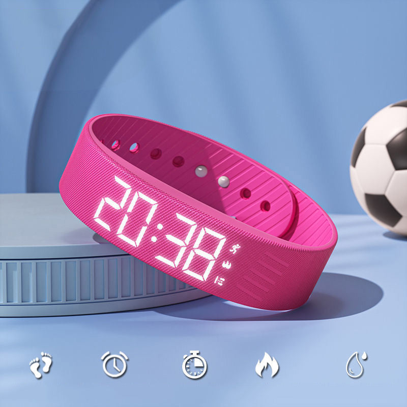Vibrationsalarm-Uhr mit leisem Wecker – USB-aufladbares Erinnerungsarmband für Schlaf, Arbeit und Spor