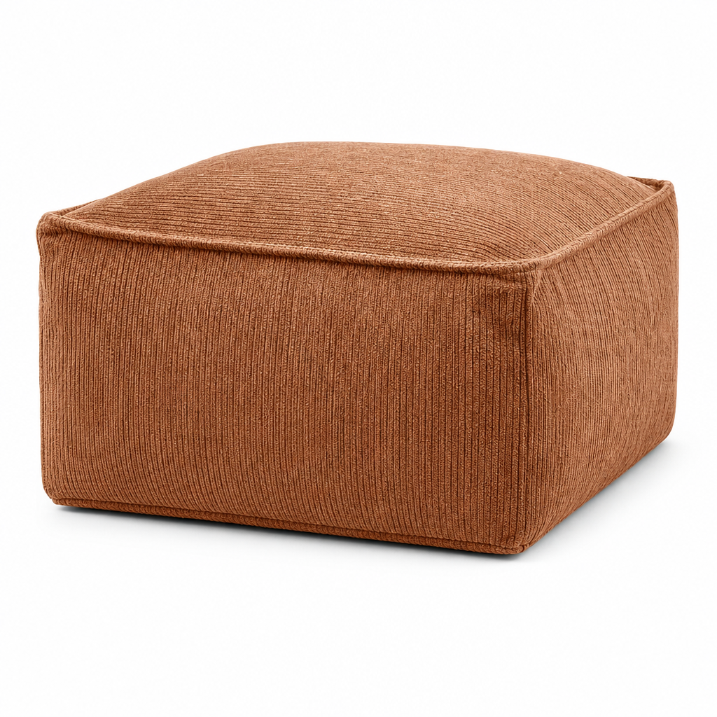 📢📢50 % RABATT!! ⏰Hockerbezug mit Aufbewahrungsfunktion: Mit Kleidung befüllbar, bis 100 kg belastbar, mit breitem Reißverschluss, waschbar, 45 x 45 x 23 cm