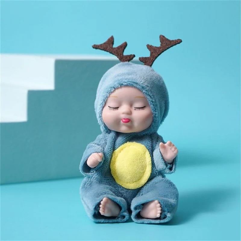 Mini Reborn Babypuppen Lebensechte realistische Babypuppen