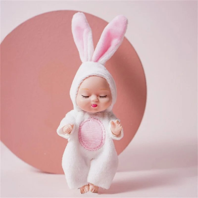 Mini Reborn Babypuppen Lebensechte realistische Babypuppen
