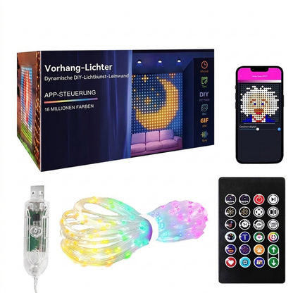 📢📢40% RABATT !!⏰Wasserdichte LED Vorhänger Lichterkette