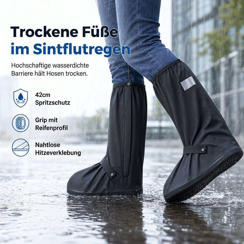 🌧️ 50% RABATT! 👟 Silikon-Überschuhe – Wasserdicht, rutschfest & dehnbar ✨
