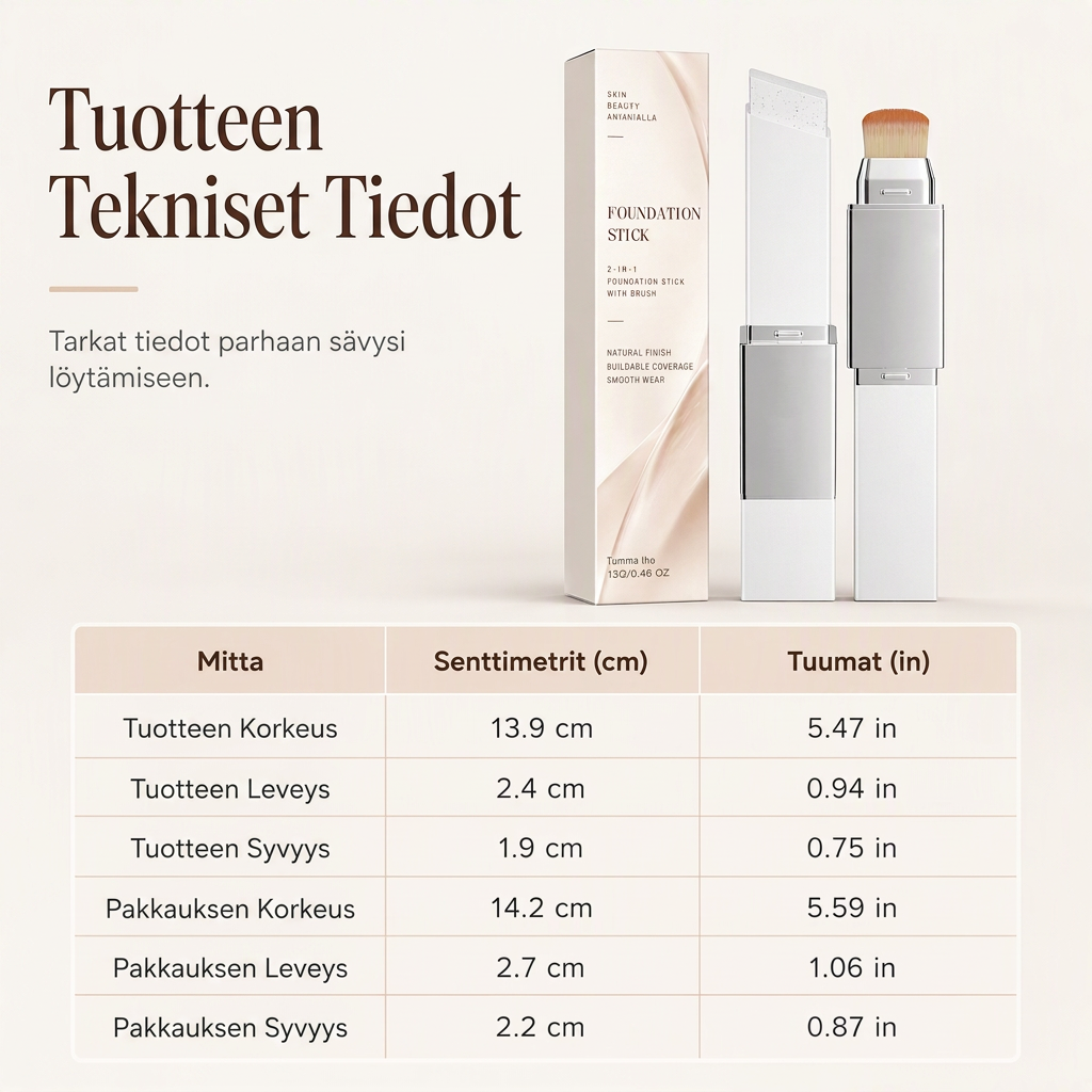 💄 Keine Lust auf Schichten? – 2-in-1 Foundation-Stick mit hoher Deckkraft – Make-up & Concealer in einem Schritt – natürlich, langanhaltend & ideal für unterwegs ✨